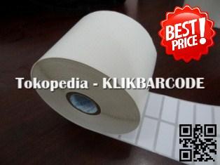 Gambar LABEL BARCODE 33 X 15 mm Core 1 Inch (1 Roll isi : 5.554 pcs,MANTAB) dari KLIKBARCODE Kota Semarang Tokopedia