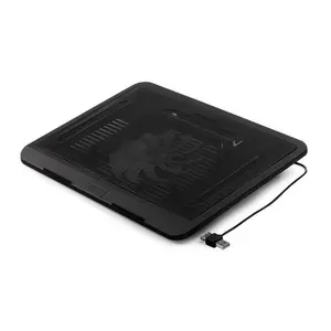 ICE Notebook Cooler Kuat Bahan Besi Ringan, Fan Besar