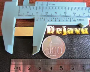 Magnet Neodymium / putih kotak 10 x 20 x 1,5mm