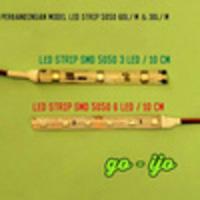 Gambar Led strip / Fleksibel 5050 5cm (3mata) tahan air dari Go IJO Kota Bandung Tokopedia