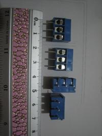 Gambar Terminal Block 3P (3 pin) warna biru (KF-301) dari Audio Parts Kota Bandung 2 Tokopedia