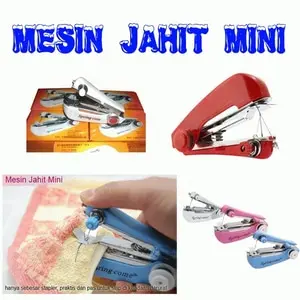 Mesin Jahit Tangan Mini Stapless Baju Celana Sewing Singer Staples