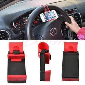 Car Steer Wheel Socket Holder Stir Mobil Lazypod Socket Phone Android 2