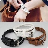 Gambar Korean Style Leather Double Wrap Belt Bracelet white dari Happy Go Lucky Gifts Kota Denpasar 2 Tokopedia