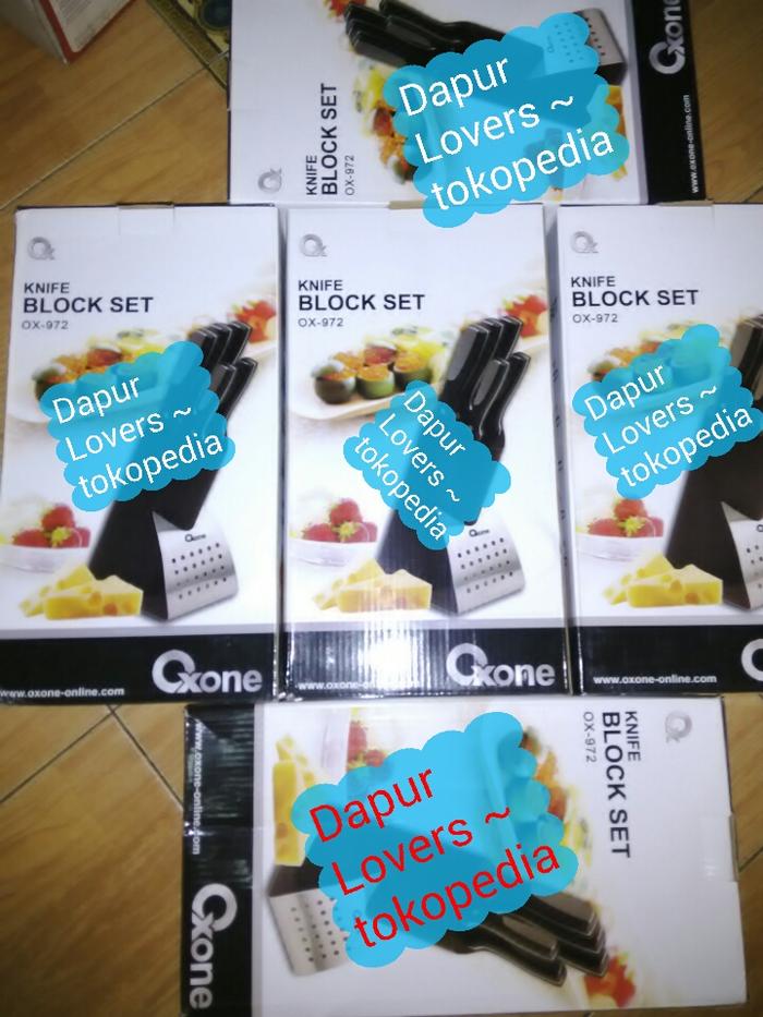 Gambar Oxone Knife Block Set OX-972 dari Dapur Lovers Supplier Jakarta Timur Tokopedia