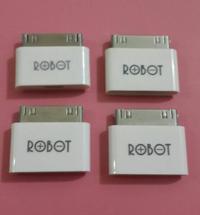 Gambar Vivan/Robot konektor iphone 4 / micro usb to iphone 4 dari star world acc Kota Denpasar 1 Tokopedia