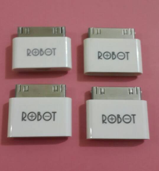 Gambar Vivan/Robot konektor iphone 4 / micro usb to iphone 4 dari star world acc Kota Denpasar Tokopedia