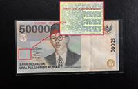 Gambar Uang Lama Kuno 50.000 Rupiah 1999 WR Soepratman dari timurmas shop Kota Bekasi 1 Tokopedia