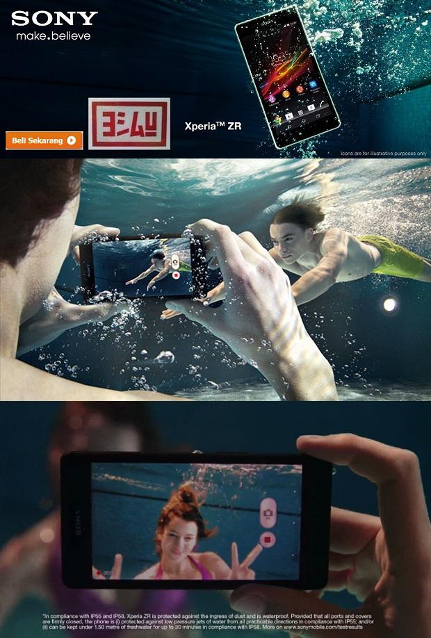 Gambar Sony xPeria ZR | C5502 Get Ready for urs HD deep in the Water with Bonus ! dari every-thing4u Kota Administrasi Jakarta Barat Tokopedia