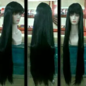 Wig Rambut Palsu wanita dewasa panjanga 1 meter