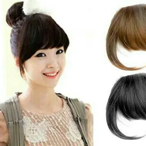 poni clip wig rambut palsu ponytail