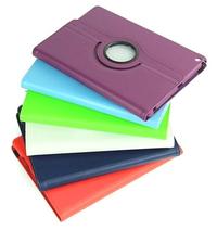 Gambar Rotari case tuk New Ipad iPad 2/3/4 Leather Case Ctech 360 Degrees Rotating 4 stand positions Sarung Buku Wallet Ungu dari tokomuda Jakarta Barat 4 Tokopedia