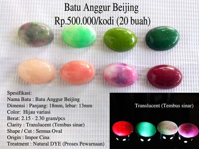 Gambar 20 Buah Batu Anggur Beijing dari Vee Jewelry Store Kota Bekasi Tokopedia