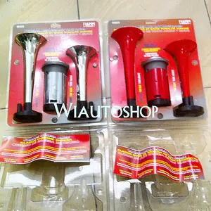 Klakson 2 Corong Dinamo Elektrik Chrome Fiamm