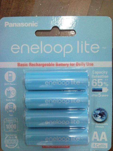 Gambar Jual Batre / Batere / Baterai / Battery Sanyo Eneloop AA / A2 Lite 1000mAh Isi 4pc 1500x charge Made In Japan dari Multiplus shop Kota Administrasi Jakarta Pusat Tokopedia