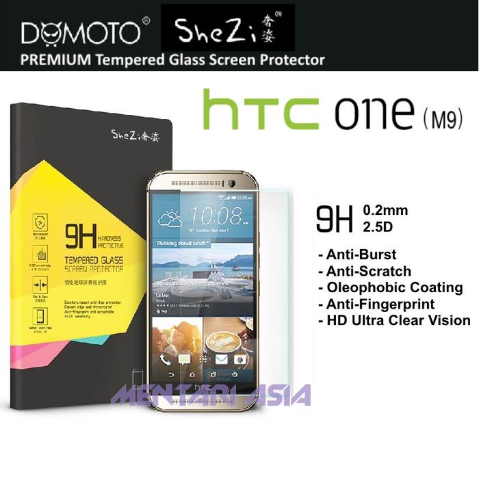 Gambar Tempered Glass SP for HTC One M9 : SHEZI Premium TG 0.2mm, 2.5D dari MENTARI ASIA Kota Administrasi Jakarta Pusat Tokopedia