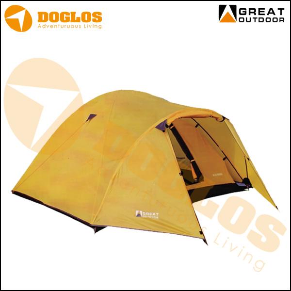 Gambar Tenda 4 orang GREAT OUTDOOR JAVA 3/4 GT0576 DOUBLE ORANGE dari Toko Doglos Kota Administrasi Jakarta Barat Tokopedia