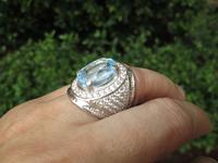 Gambar Natural Blue Topaz Indah Ikatan Mewah Mempesona TPZ002 dari CNC phoneshop Kota Administrasi Jakarta Pusat 2 Tokopedia