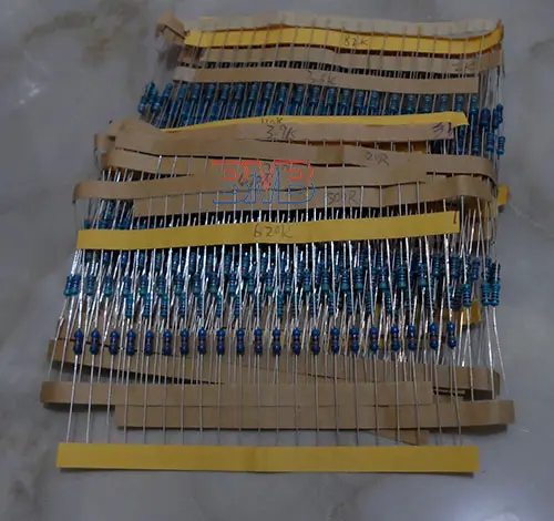 Resistor 1/4 watt 1% - Berbagai macan ukuran