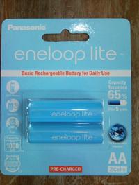Gambar Jual Batre / Batere / Baterai / Battery Sanyo Eneloop AA / A2 Lite 1000mAh 1500x charge Made In Japan dari Multiplus shop Kota Administrasi Jakarta Pusat 1 Tokopedia