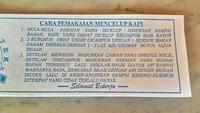 Gambar Celep / Wantex / Pewarna pakaian + penguat dari Linas Djati Kota Cirebon 2 Tokopedia