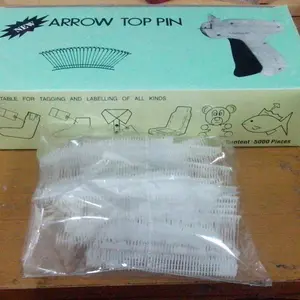 Tali Plastik merk harga bandrol baju Arrow Pin Tag Gun isi 1000 murah