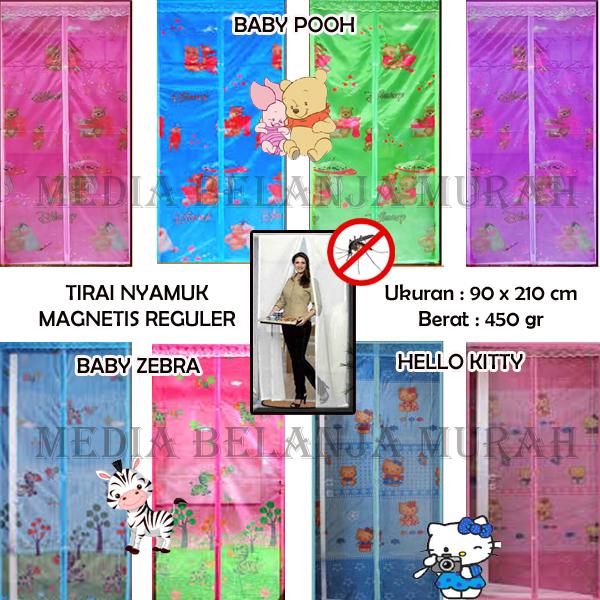 Gambar Tirai Nyamuk Magnet Penguin KW 1 Aneka Karakter dari media belanja murah Kota Malang Tokopedia