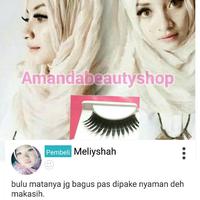 Gambar HANDMADE EYELASHES FAKE NYAMAN DIPAKAI  ( BULU MATA PALSU Sudah termasuk lem perekat bulu mata) dari Amanda Beauty Shop 888 Kota Administrasi Jakarta Pusat 1 Tokopedia