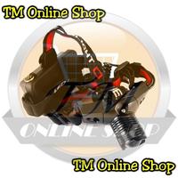 Gambar High Power Headlamp 0181 / Senter Kepala Cree Led Police Q5 Zoom Fokus + Charger Adapter (1 Ultrafire 18650 / 3 Baterai AAA) dari TM Online Shop Jakarta Pusat 3 Tokopedia