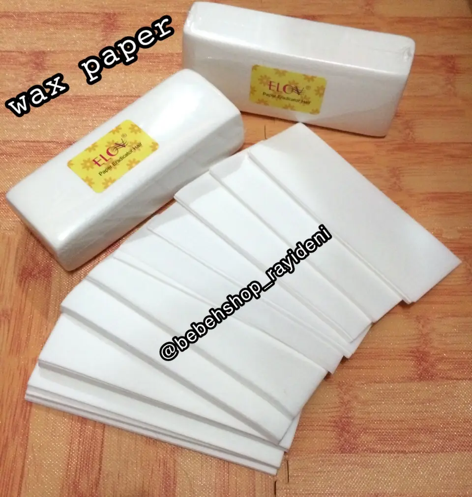 wax paper kertas waxing murah