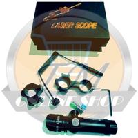 Gambar Red Dot Laser Rifle Scope (Cahaya / Nyala / Sinar Merah) Senapan Angin / Airsoftgun / Airsoft Gun / Air Soft Gun dari TM Online Shop Jakarta Pusat 2 Tokopedia