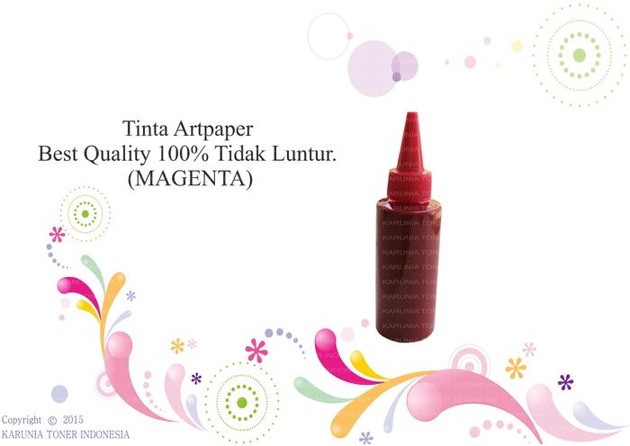 Gambar Tinta Artpaper Best Quality 100% Tidak Luntur. (MAGENTA) dari KARUNIA TONER Kota Surabaya Tokopedia