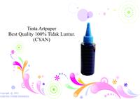 Gambar Tinta Artpaper Best Quality 100% Tidak Luntur. (CYAN) dari KARUNIA TONER Kota Surabaya 1 Tokopedia
