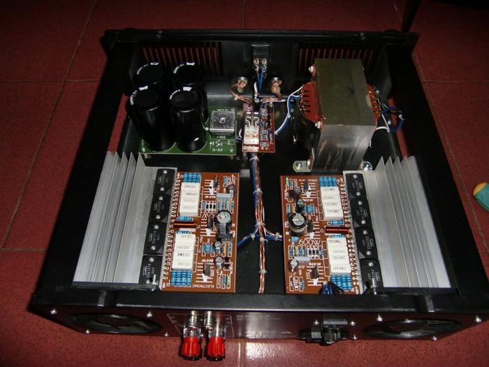Jual power amplifier rakitan 600 watts ampli rakitan profesional out ...