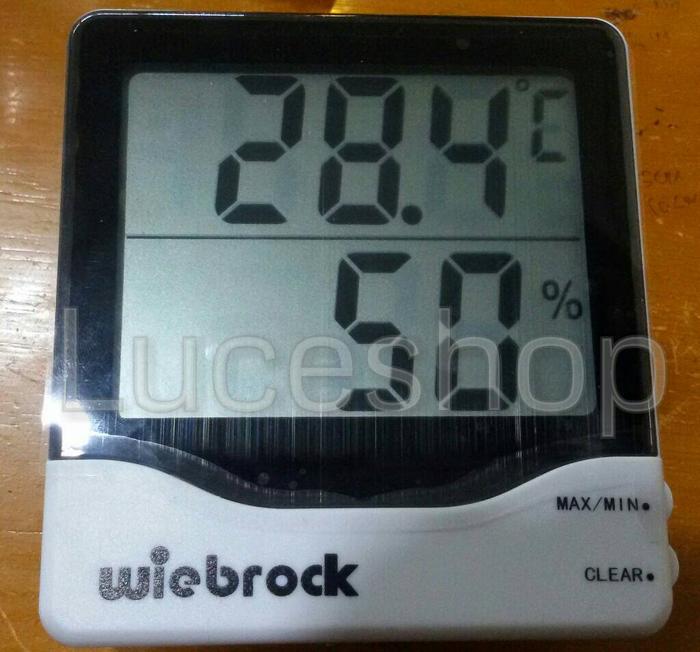 Gambar Thermohygro meter digital - Thermometer & Hygrometer ukur suhu dan kelembaban MU-5 dari Luceshop Kota Administrasi Jakarta Barat Tokopedia