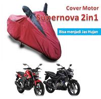 Gambar Cover Motor Dual Fungsi (Bisa Sebagai Jas Hujan) Untuk Motor SPORT dari andreykeren04 Store Kab. Bogor 1 Tokopedia
