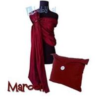 Gambar Gendongan Ring Sling - Marun Polos dari Aurel Babyshop Kota Tangerang Selatan 2 Tokopedia
