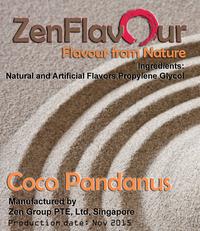 Gambar Premium Esen Coco Pandan Flavor E Liquid / Essence Import dari Fernia Shop Toped Kota Semarang 2 Tokopedia