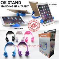 Gambar OK STAND (Standing & Landscape Handphone / Tablet) + Packing dari Toko Techno NY Jakarta Pusat 1 Tokopedia