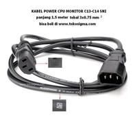 Gambar KABEL POWER 1.5 mtr SNI 3X0.75mm CPU-MONITOR C13-C14 dari Toko Optima Kirana Kota Administrasi Jakarta Barat 1 Tokopedia