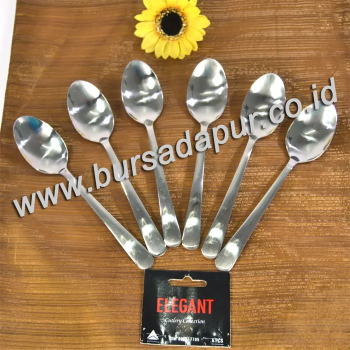 Gambar ELEGANT / LCHW Sendok Makan Medium 6 pcs / pack - 1 Pack(6 Pcs) dari Bursa Dapur Mall Kota Administrasi Jakarta Barat 4 Tokopedia