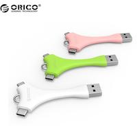 Gambar ORICO C1 Dual Port Portable Sync & Charge Data Cable dari SUPERMASSIVE INDONESIA Kota Administrasi Jakarta Utara 2 Tokopedia