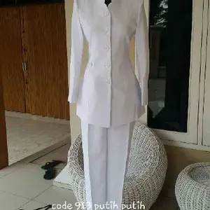 BAJU SERAGAM PUTIH POLOS