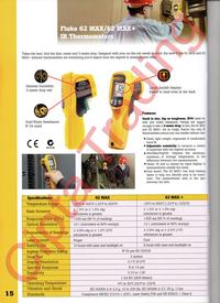 Gambar Fluke - Thermometer - Fluke 62 MAX+ Infrared Thermometers dari Cipta Trading Kota Administrasi Jakarta Barat 2 Tokopedia
