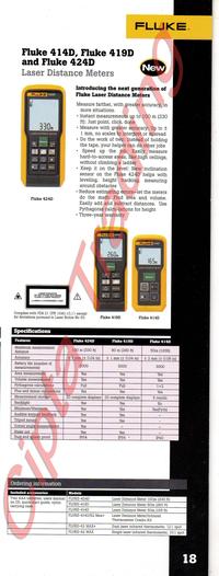 Gambar Measuring Tool - Fluke 414D Laser Distance Meter dari Cipta Trading Kota Administrasi Jakarta Barat 5 Tokopedia