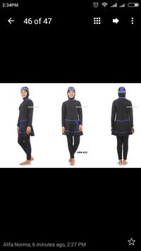 Gambar Baju renang Muslim Dewasa (Jumbo) dari Zafeera Kota Cirebon 3 Tokopedia