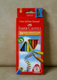Gambar ATK0224FC ( 20warna Junior Triangular Pensil 116538-20 goodie Faber TK dari Toko Online Jempol Kota Administrasi Jakarta Pusat 1 Tokopedia
