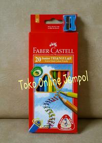 Gambar ATK0224FC ( 20warna Junior Triangular Pensil 116538-20 goodie Faber TK dari Toko Online Jempol Kota Administrasi Jakarta Pusat 5 Tokopedia