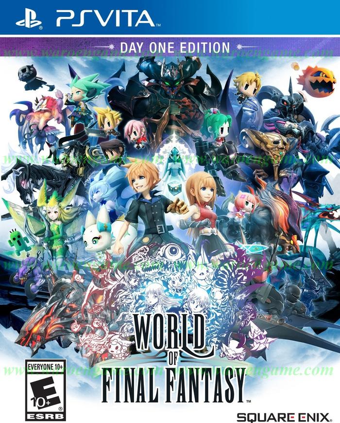 Gambar PSVita World of Final Fantasy (R2 / Region 2 /English PS Vita Game) dari waroengame M2SQ Kota Administrasi Jakarta Utara Tokopedia