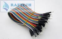 Gambar Kabel jumper Dupont 20 cm Male to Male pelangi 1 lembar dari raftechbandung Kota Bandung 2 Tokopedia